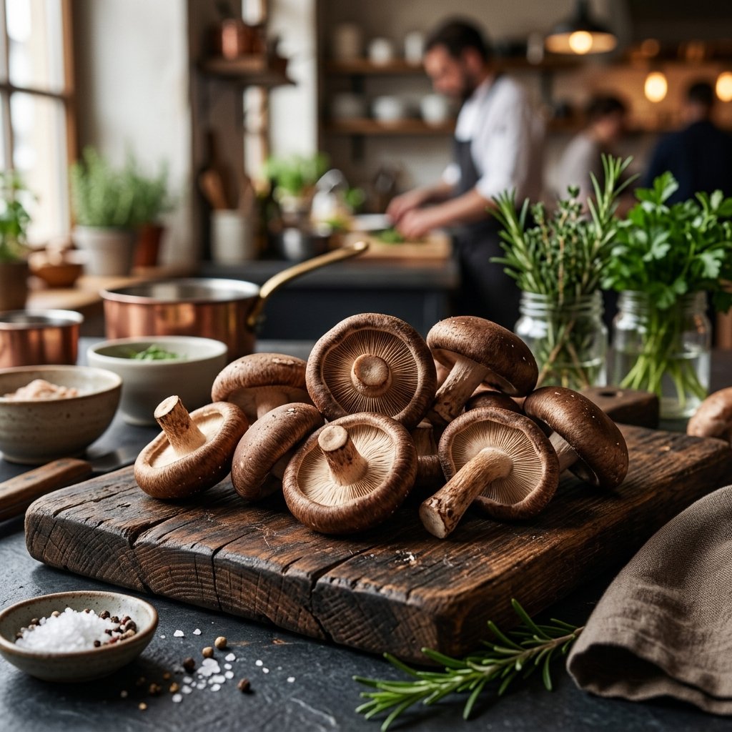 Cogumelo Shiitake fresco